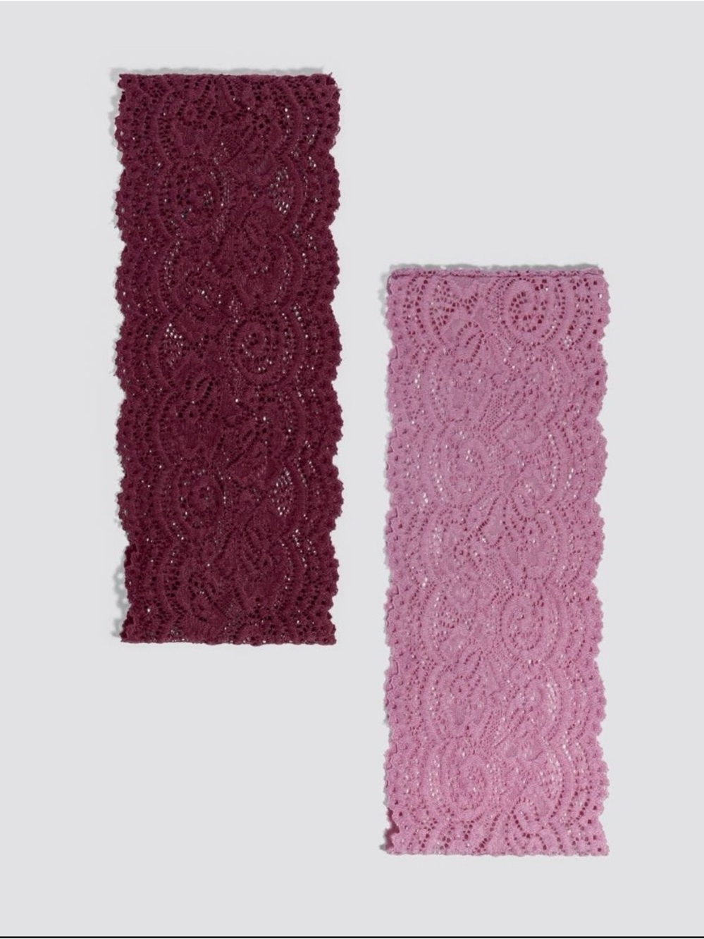 Kitsch Lace Elastic Headband Duo - Picture 2 of 4